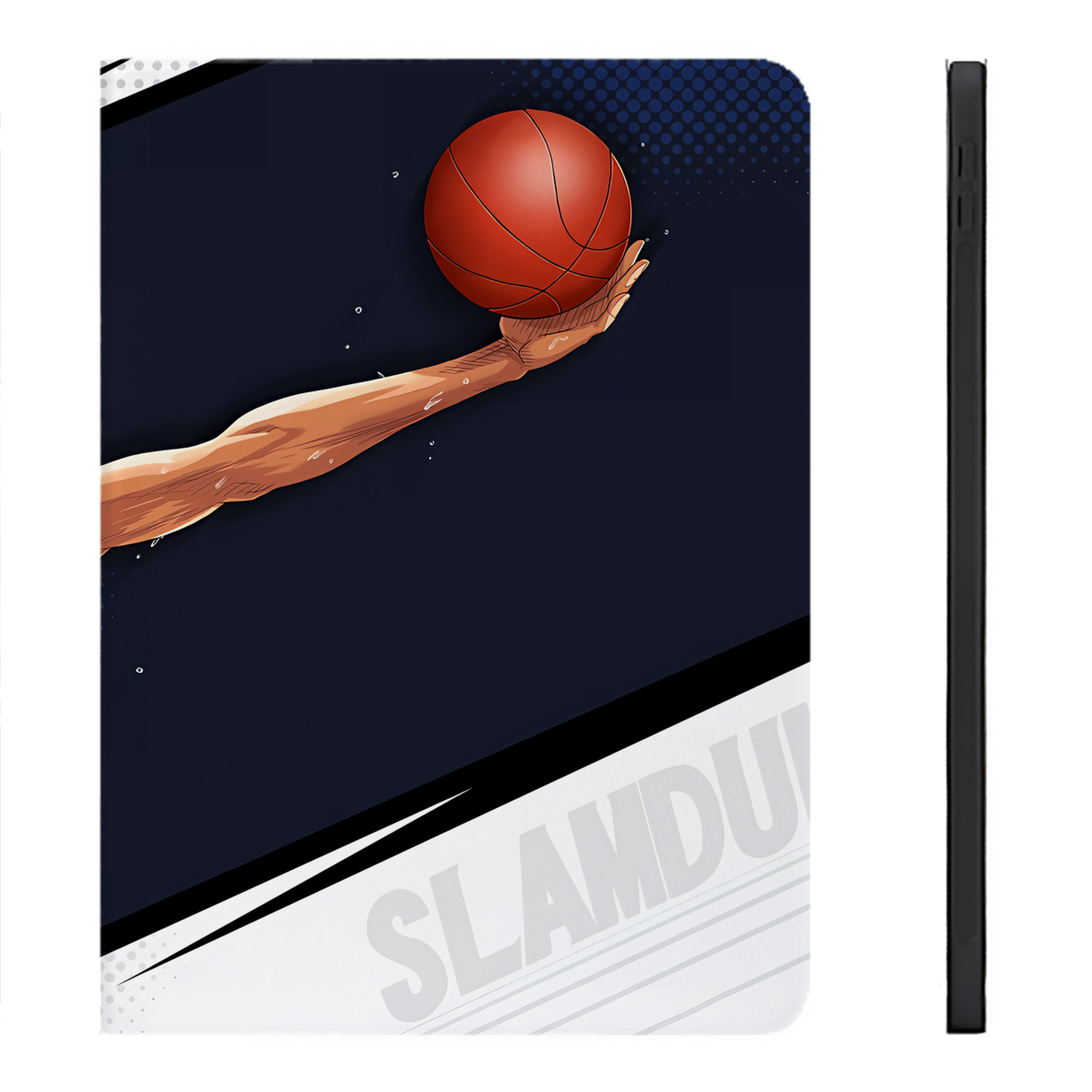 （画像用） SLAM DUNK／スラムダンク IPadケース ペンホルダー付き ブックスタイルデザイン